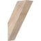 Ekena Millwork 5 1/2"W x 14"D x 22"H Traditional Smooth Knee Brace, Douglas Fir BRC06X14X22TRA00SDF - alternate 1
